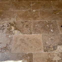 Carrelage Travertin Beige Rustique 2nd choix 61x40,6x1,2 cm - Ti'ma Stone