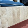 Bordure de jardin Travertin Beige Clair 50x20x5 cm - Ti'ma Stone