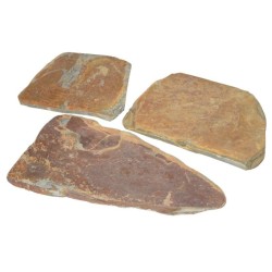 Pas Japonais en Ardoise Corten Forme Libre - Ti'ma Stone