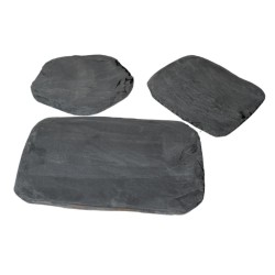 Pas Japonais Ardoise Ebano Dessus naturel - Forme Libre - Ti'ma Stone