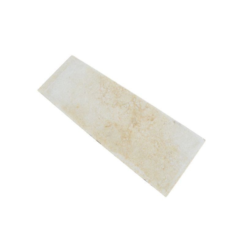 Margelle pierre Egypte Beige Sablée Brossée 90x30x3 cm Bord Droit