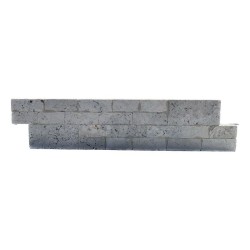 Plaquette de parement Deco Panel Travertin Silver - Ti'ma Stone