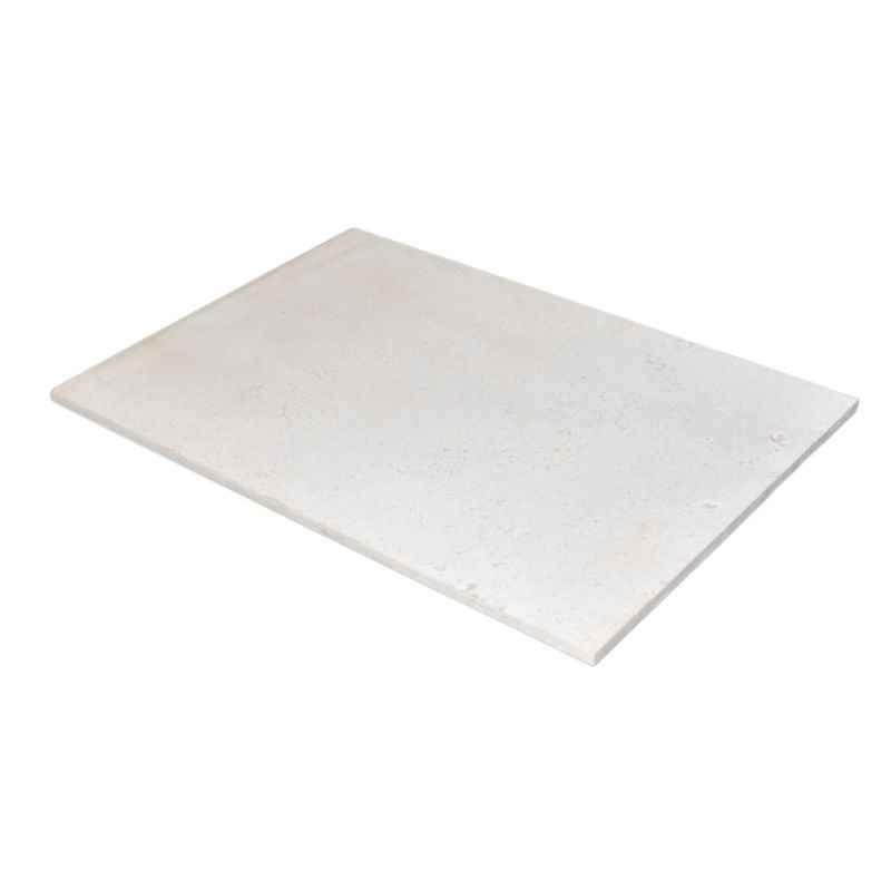 Dallage Travertin clair 1er choix Sablé 61x40,6x1,2 cm - Ti'ma Stone