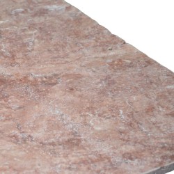Dallage pierre naturelle Travertin Rouge 1er choix - Ti'ma Stone