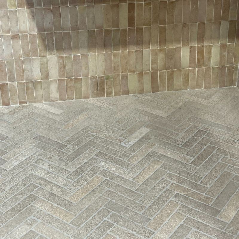 Dallage Bâton Rompu Beige Saint-Rémy 20x5x1,5 cm - Ti'ma Stone