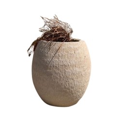 Pot à plante en pierre naturelle Montpellier prestige - Rome - Ti'ma Stone