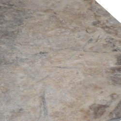 Dallage Travertin Silver finition brossée premium - Ti'ma Stone