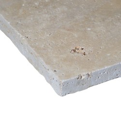 Pas japonais Rectangle Travertin Beige Clair 61x40,6x3 cm - Ti'ma Stone