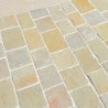Pavé pierre naturelle Tandur Beige Longueur Libre x15x2,5 cm - Ti'ma Stone