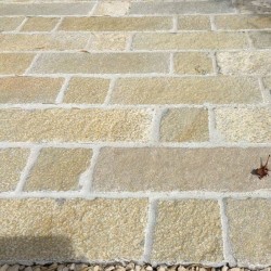 Pavé pierre naturelle Tandur Beige Longueur Libre x15x2,5 cm - Ti'ma Stone