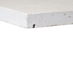 Couvertine Mur Travertin Beige Clair 1er choix 61x27x3 cm - Ti'ma Stone