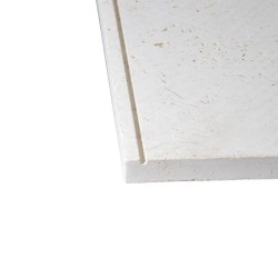 Couvertine Mur Travertin Beige Clair 1er choix 61x27x3 cm - Ti'ma Stone