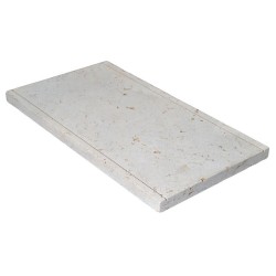 Couvertine Travertin Beige Mix 1er choix Vieilli 61x33x3 cm - Ti'ma Stone