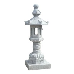 Lanterne Japonaise Tsukubai Granit Gris | Livraison Sécurisée