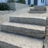 Bloc Marche pierre naturelle Cahors beige 100x35x15 cm - Ti'ma Stone