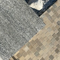 Dallage pierre naturelle Granit Gris 60x30x1,5 cm - Ti'ma Stone