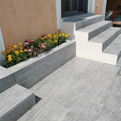 Dallage pierre naturelle Granit Gris 60x30x1,5 cm - Ti'ma Stone
