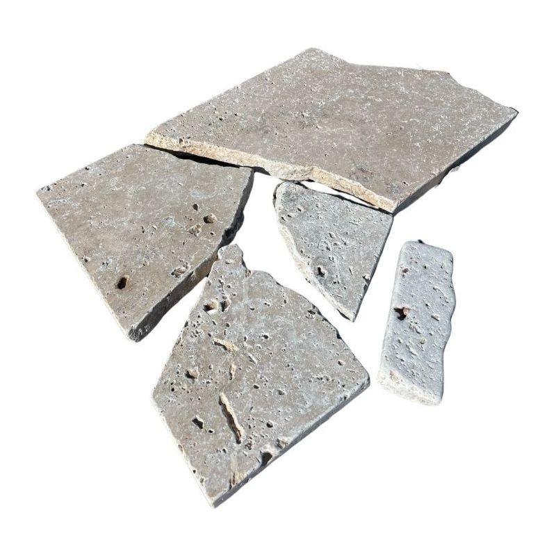 Opus Incertum Travertin Beige Vieilli ép. 3cm - Ti'ma Stone