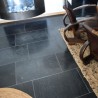 Dallage Granit Noir finition adoucie 60x40x1,5 cm - Ti'ma Stone