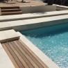 Dallage pierre calcaire Ibiza finition sablée brossée - Ti'ma Stone