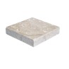 Pavé Travertin Rustic beige Vieilli 15x15x3 cm - Ti'ma Stone