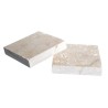 Pavé Travertin Rustic beige Vieilli 15x15x3 cm - Ti'ma Stone