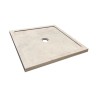 Receveur de douche en pierre Travertin Beige - SBSS - Ti'ma Stone