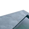 Margelle Marbre Gris Sablée Brossée 61x33x3 cm - Ti'ma Stone