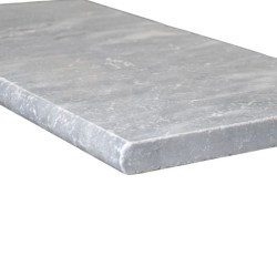 Margelle Marbre Gris Vieillie 61x33x3 cm Bord 1/2 Rond - Ti'ma Stone