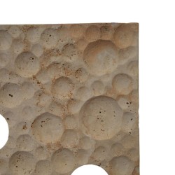 Palissade décorative Travertin beige planète - Ti'ma Stone