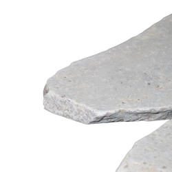 Opus Incertum Travertin Gris Silver Vieilli ép. 2 cm - Ti'ma Stone