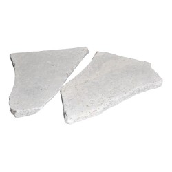 Opus Incertum Travertin Gris Silver Vieilli ép. 2 cm - Ti'ma Stone