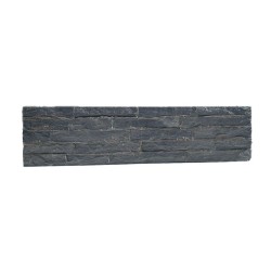 Plaquette de parement Deco Panel Ardoise Noire - Ti'ma Stone