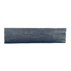 Plaquette de parement Deco Panel Ardoise Noire - Ti'ma Stone