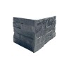 Angle Plaquette de parement Deco Panel Ardoise Noire - Ti'ma Stone