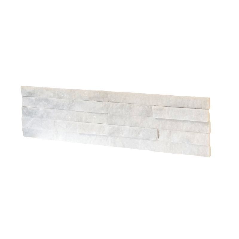 Plaquette de parement Deco Panel Quartzite Blanc - Ti'ma Stone