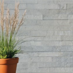 Plaquette de parement Deco Panel Quartzite Blanc - Ti'ma Stone