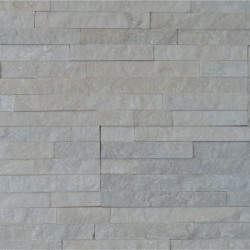 Plaquette de parement Deco Panel Quartzite Blanc - Ti'ma Stone