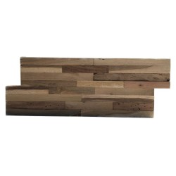 Plaquette de parement en bois Deco Panel Teck Ancien - Ti'ma Stone