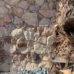 Parement Pierre Naturelle Travertin Rouge - Ti'ma Stone