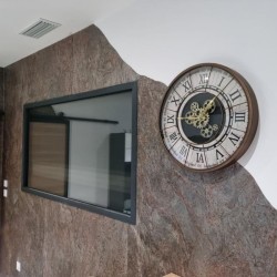 Feuille de pierre naturelle Metal Red 120x60 cm - Ti'ma Stone