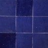 Carrelage Zellige Marocain Bleu Nuit N°39 10x10 cm - Ti'ma Stone