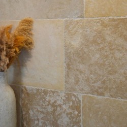 Dallage pierre naturelle Dordogne Beige Rocamadour - Ti'ma Stone