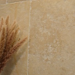 Dallage Travertin Beige 1er choix Antiquaire  - Ti'ma Stone