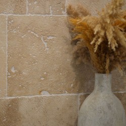 Dallage Travertin Beige 1er choix Antiquaire  - Ti'ma Stone