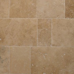 Dallage Travertin Beige 1er choix Antiquaire  - Ti'ma Stone