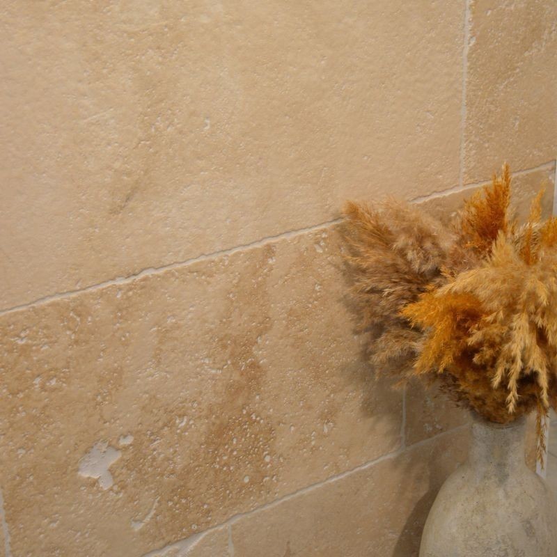 Dallage pierre naturelle Travertin Antiquaire Premium - Ti'ma Stone