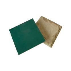 Carrelage Zellige Marocain Vert Emeraude N°63 10x10 cm - Ti'ma Stone