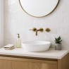 Carrelage Zellige Marocain Blanc Oukaimeden N°66 10x10 cm - Ti'ma Stone