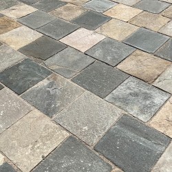 Dallage pierre naturelle Quartzite Bali 15x15x1,5 cm - Ti'ma Stone